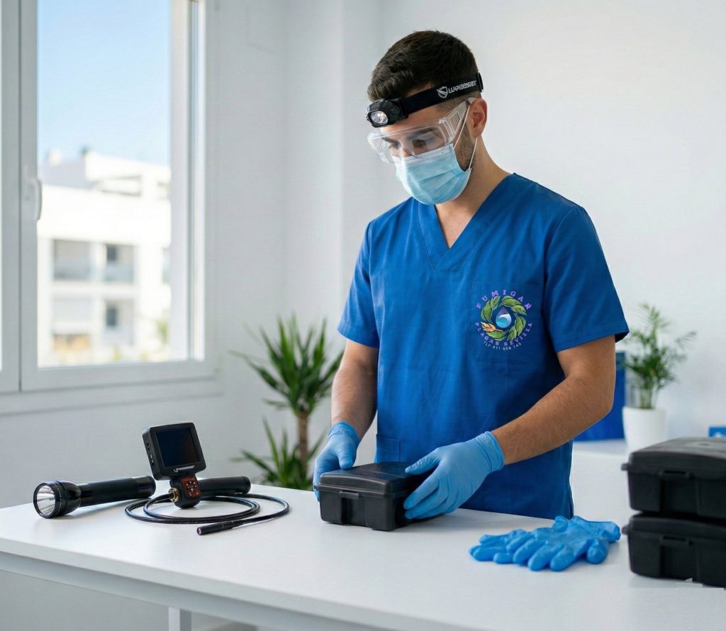 EQUIPO TECNICO INSPECCION DESRATIZACION URGECNIAS